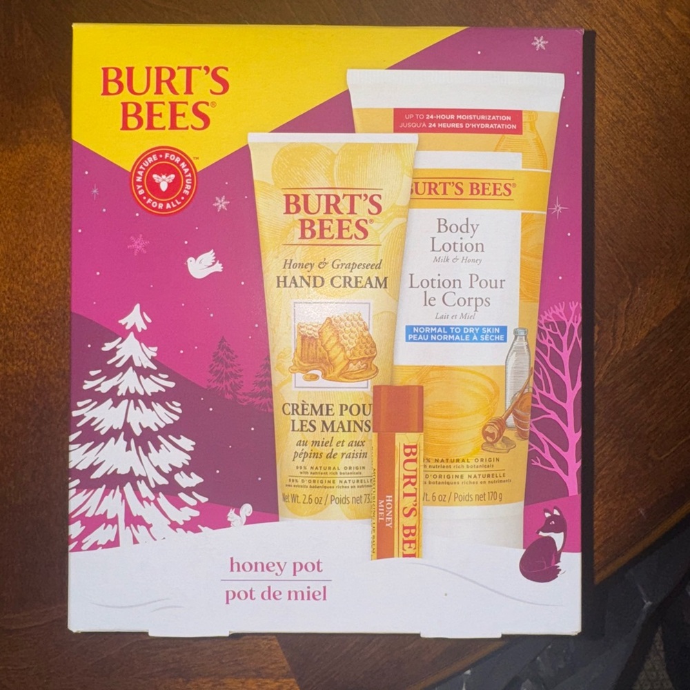 Burt's Bees Orange Hand & Foot Care Collection